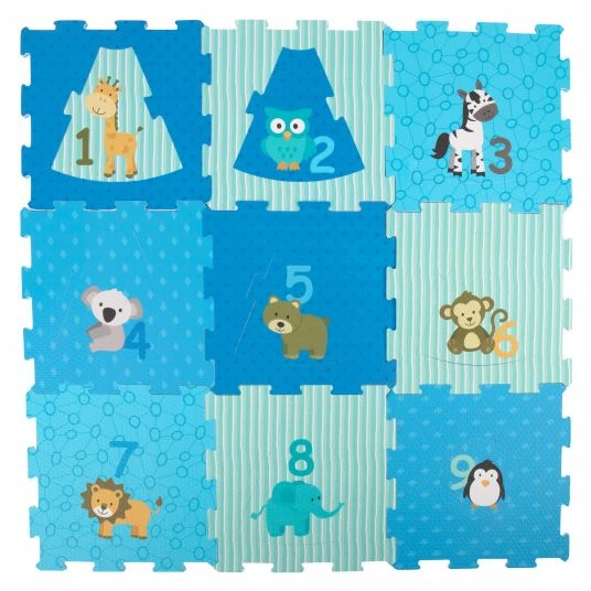 Top 10 ⭐ Bieco Puzzlematte 18-tlg. - Tiere - Blau 😉 1 Top 10 ⭐ Bieco Puzzlematte 18-tlg. - Tiere - Blau 😉