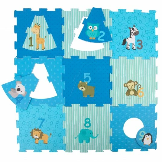 Top 10 ⭐ Bieco Puzzlematte 18-tlg. - Tiere - Blau 😉 2 Top 10 ⭐ Bieco Puzzlematte 18-tlg. - Tiere - Blau 😉 - Image 2