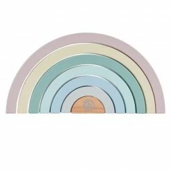 Best deal ❤️ Bieco Stapelspiel Regenbogen - Rosa ✨