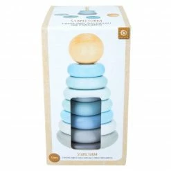 Best Sale 👍 Bieco Stapelturm - Regenbogen - Blau 😉 -Toys for Toddlers (12+ m) Shop bieco stapelturm regenbogen blau 24330019 d4