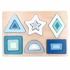 Promo 😉 Bieco Steckspiel Puzzle - Blau 💯