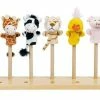 Flash Sale 💯 Goki finger puppets animals 6 pieces 🌟