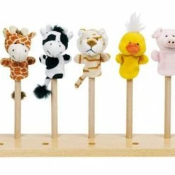 Flash Sale 💯 Goki finger puppets animals 6 pieces 🌟