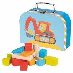 Cheapest 🌟 Goki Holz-Bausteine im Koffer - 50-teilig ⭐