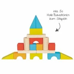 Cheapest 🌟 Goki Holz-Bausteine im Koffer - 50-teilig ⭐ -Toys for Toddlers (12+ m) Shop goki holz bausteine im koffer 50 teilig 58446 d2