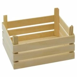 Budget 😀 Goki Holzkiste leer - für Obst und Gemüse 😀