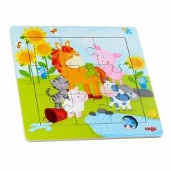 Best deal 🎉 Haba Holzrahmen-Puzzle - Tierfreunde 🤩 -Toys for Toddlers (12+ m) Shop haba holzrahmen puzzle tierfreunde 9 teile 303767 d2