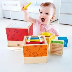 Hot Sale 🧨 Hape Musik-Stapelwürfel 😉 -Toys for Toddlers (12+ m) Shop hape musik stapelwurfel e0336 d5