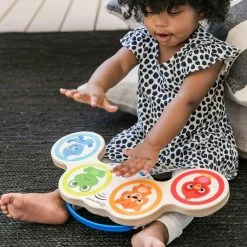 Best Pirce ⌛ Hape Musikspielzeug - Babytrommler 🌟 -Toys for Toddlers (12+ m) Shop hape musikspielzeug babytrommler e11650 d2