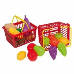 Coupon ✨ Happy People Einkaufskorb mit 10-tlg. Zubehör - Obst oder Gemüse ✨