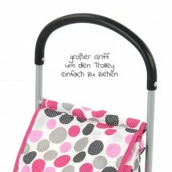 Hot Sale 🎉 Hauck Toys for Kids Einkaufs- Trolley für Kinder ab 3 Jahre - Pink Dot 👍 -Toys for Toddlers (12+ m) Shop hauck toys for kids einkaufs trolley fur kinder ab 3 jahre pink dot d 77409 d2