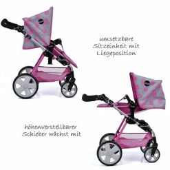 Best reviews of ✨ ICoo Puppenwagen-Set Grow with me (inkl. Babyschale, Hochstuhl & Puppenbettchen) - Pink Grau 🔔 -Toys for Toddlers (12+ m) Shop icoo puppenwagen set grow with me inkl babyschale hochstuhl puppenbettchen pink grau d88848 d3