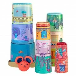 Outlet 💯 Miniland Stapelturm Mystery Castle 95 cm 👍