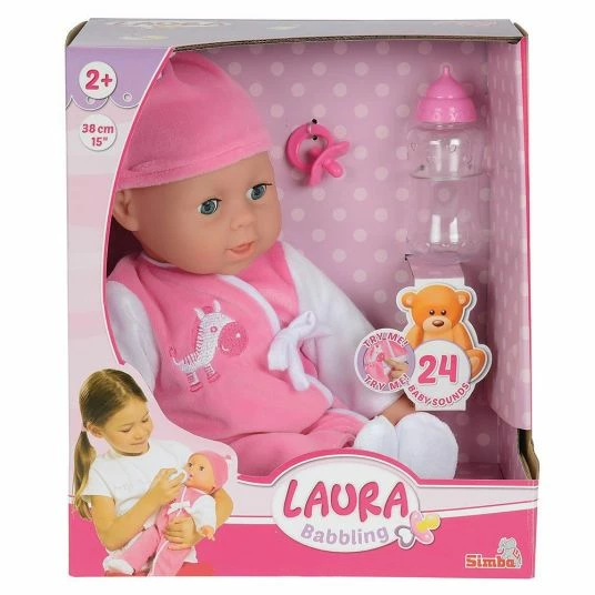Coupon 🥰 Simba Toys Doll Laura with functions baby language 38 cm 👍 4 Coupon 🥰 Simba Toys Doll Laura with functions baby language 38 cm 👍 - Image 4